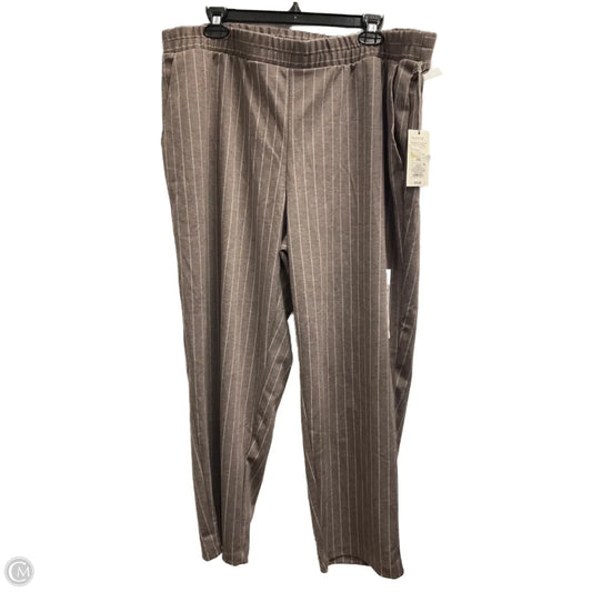 Pants Lounge By A New Day In Brown, Size: Xxl