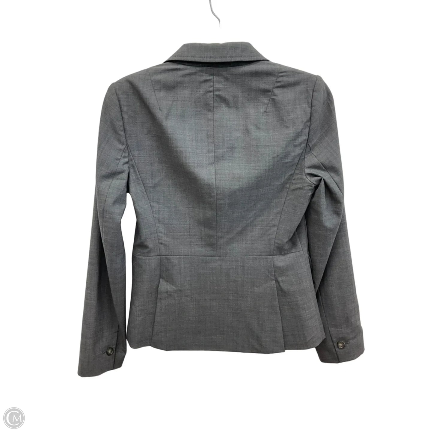 Blazer By Banana Republic In Grey, Size: 4