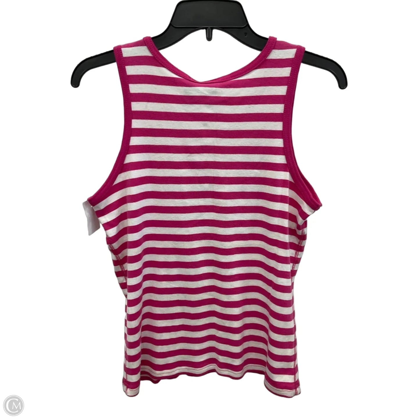 Top Sleeveless Basic By Basic Editions In Striped Pattern, Size: M