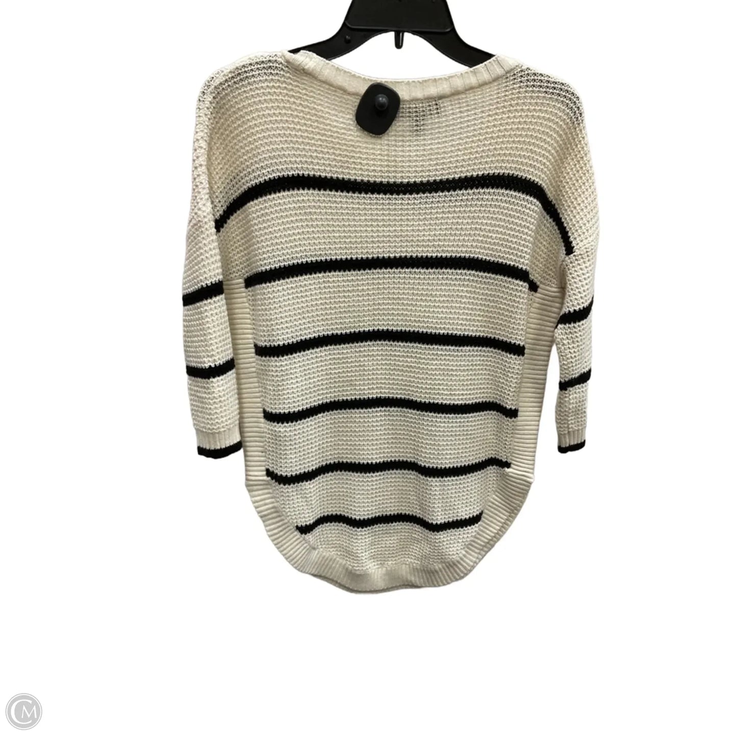 Top Long Sleeve By Express In Cream, Size: Xs