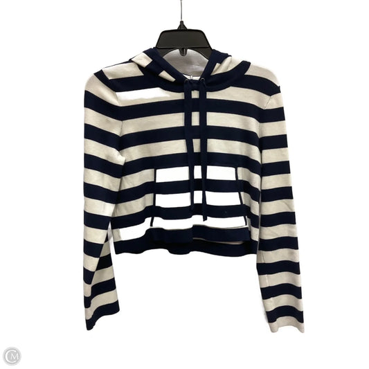 Top Long Sleeve Designer By Milly In Striped Pattern, Size: S