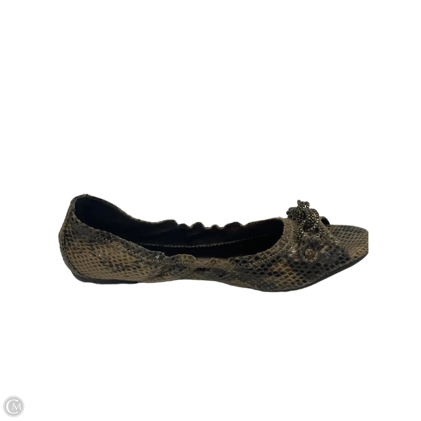 Shoes Flats By Simply Vera In Animal Print, Size: 8