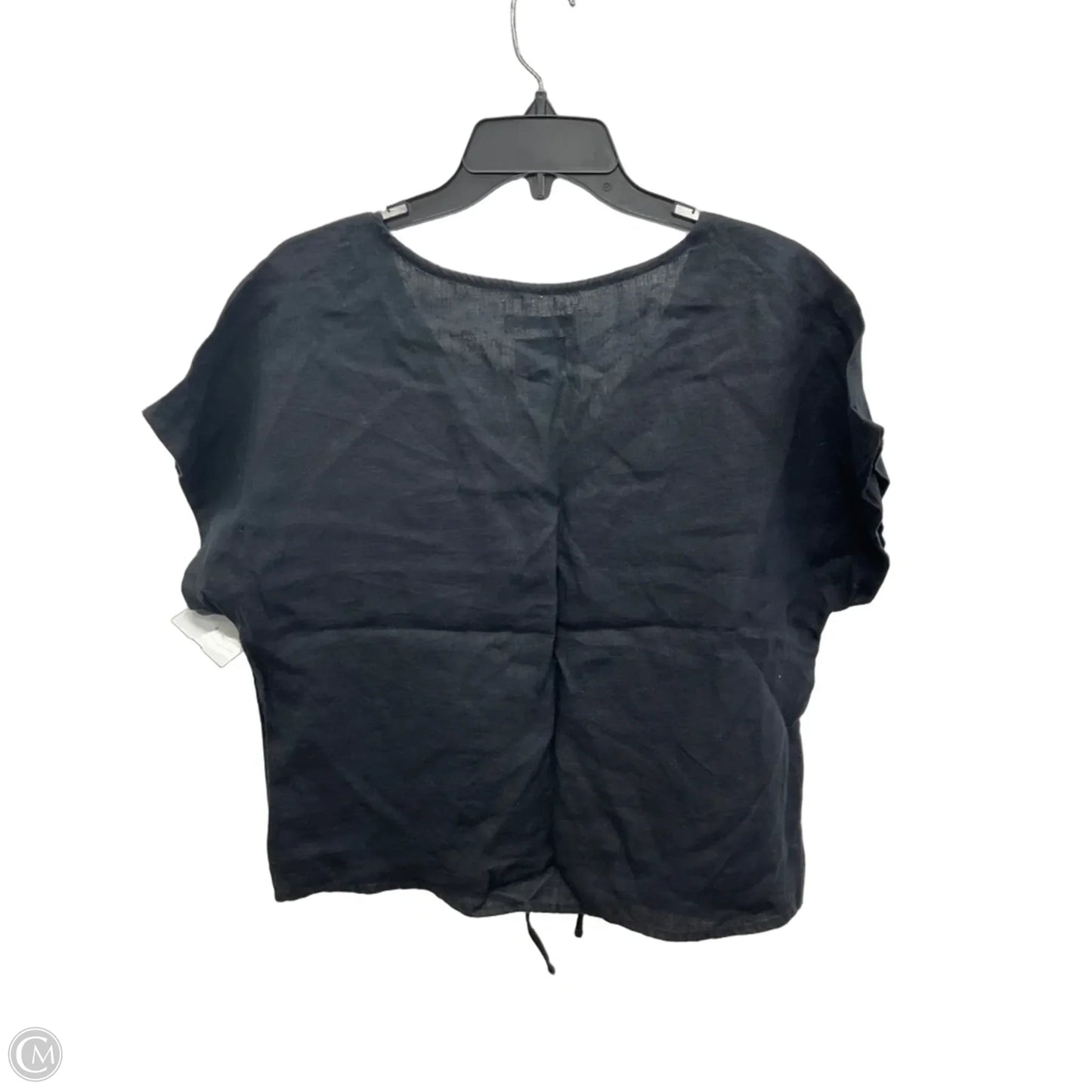 Top Sleeveless By Nicole Miller In Black, Size: L