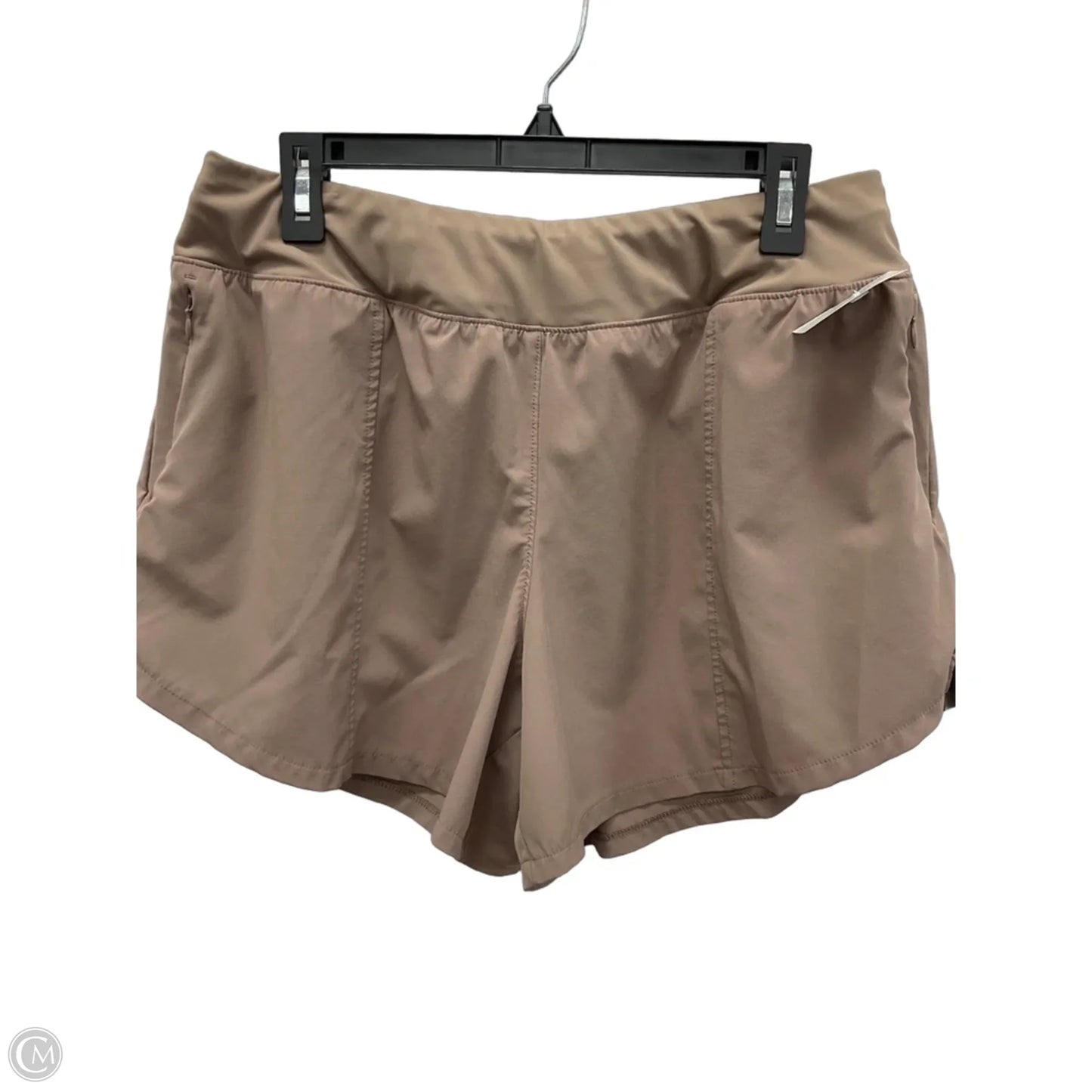 Athletic Shorts By Tek Gear In Tan, Size: Xl