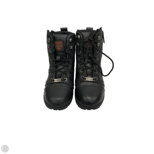 Boots Leather By Cmc In Black, Size: 8