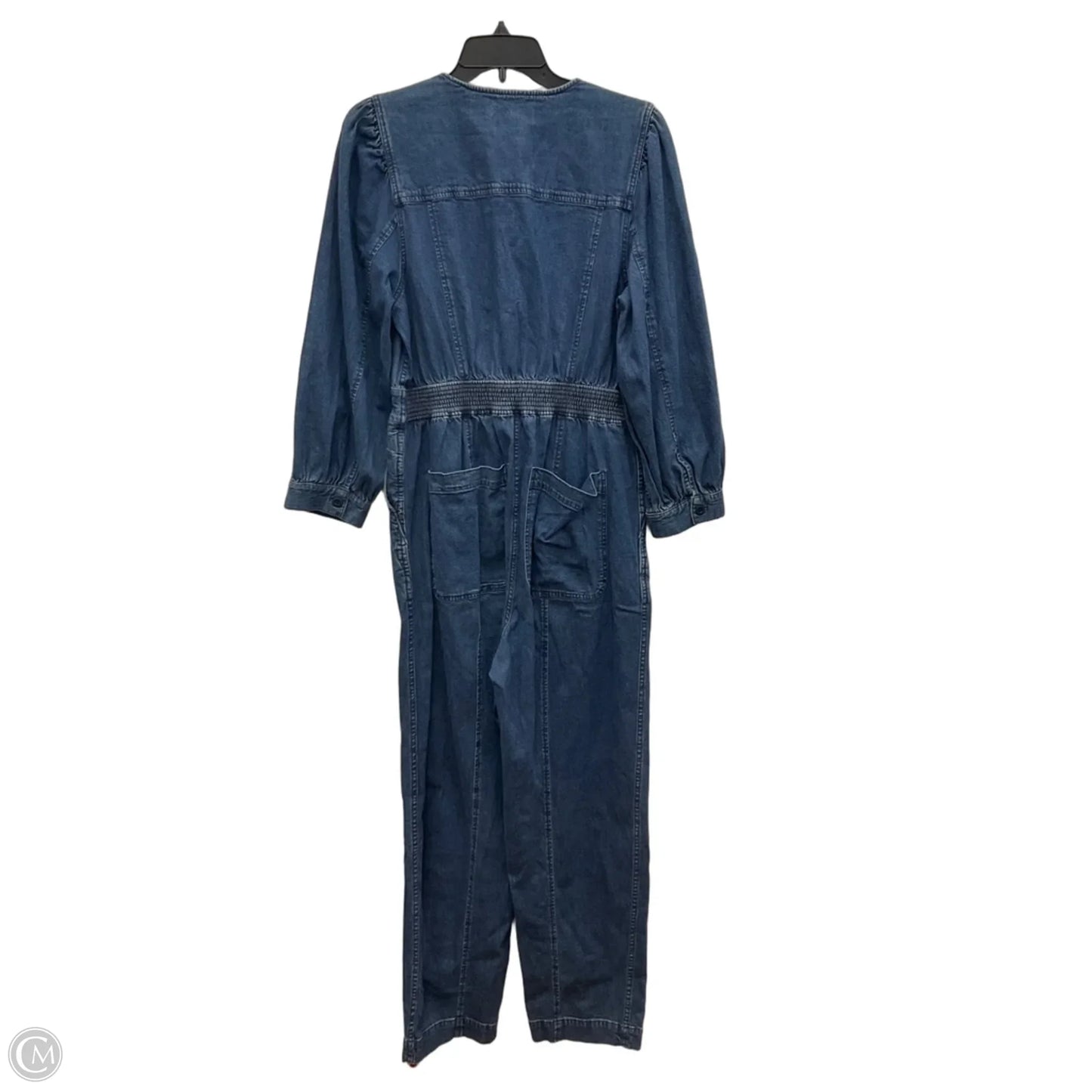 Jumpsuit By Madewell In Blue Denim, Size: 8