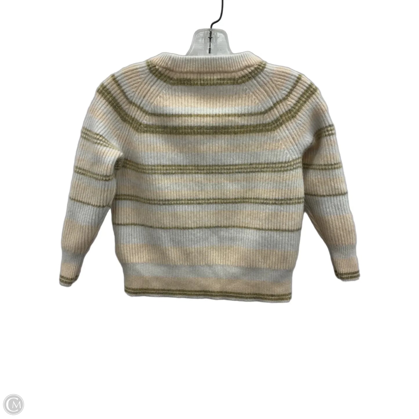 Sweater Cashmere By J. Crew In Striped Pattern, Size: Xs