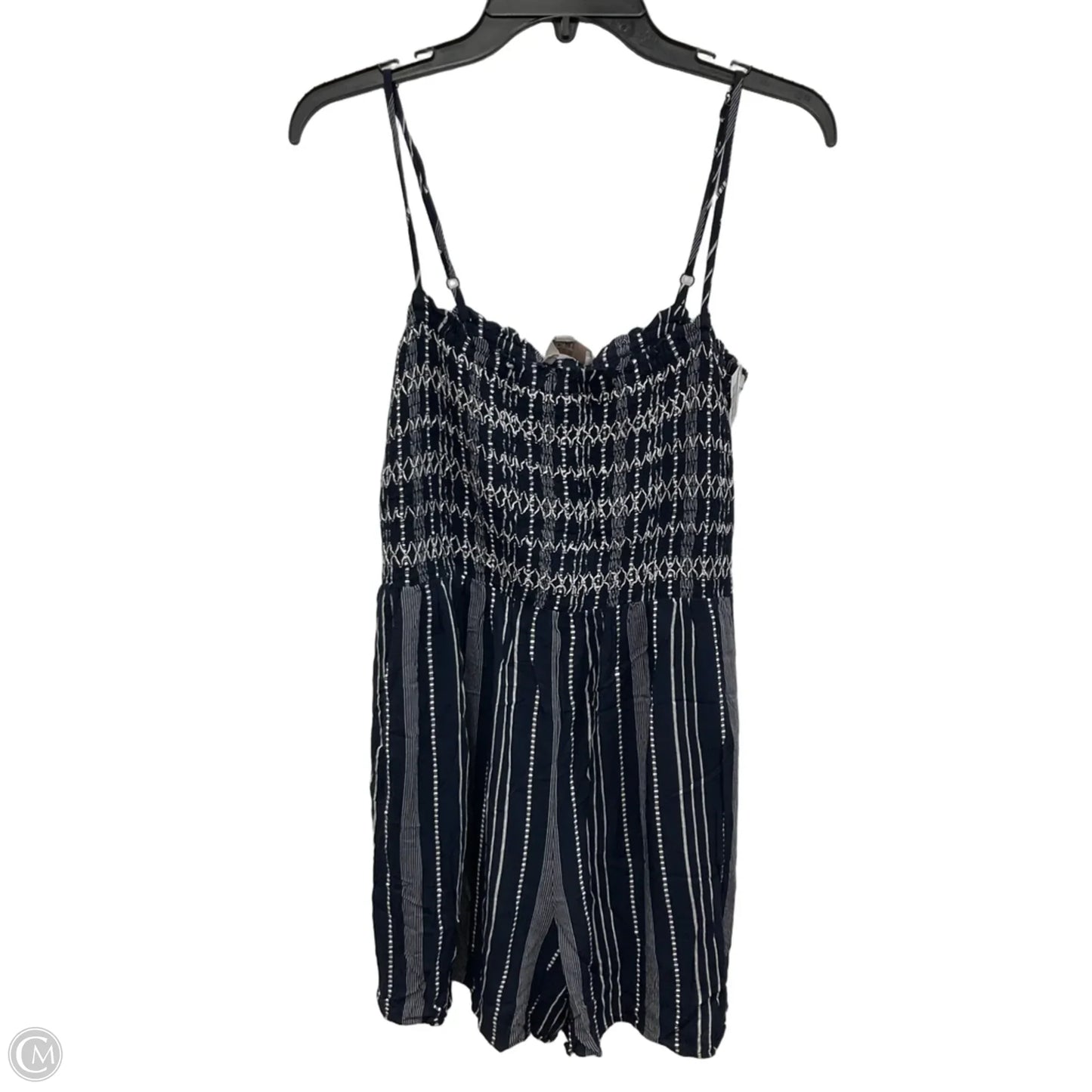Romper By Loft In Navy, Size: M