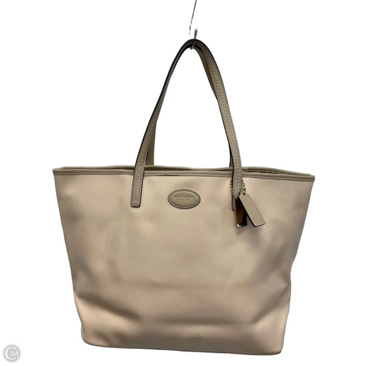 Tote Designer By Coach, Size: Large