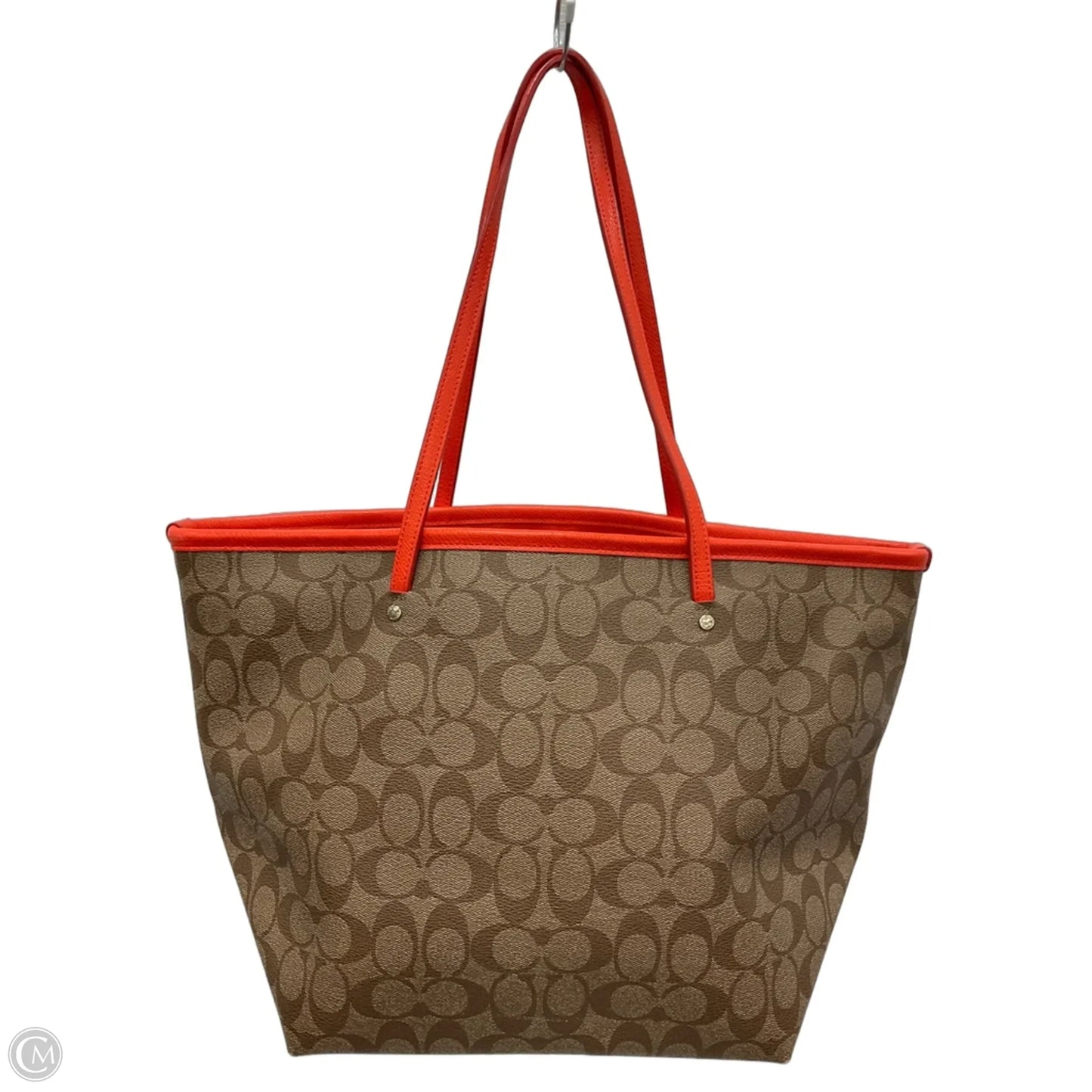 Tote Designer By Coach, Size: Large