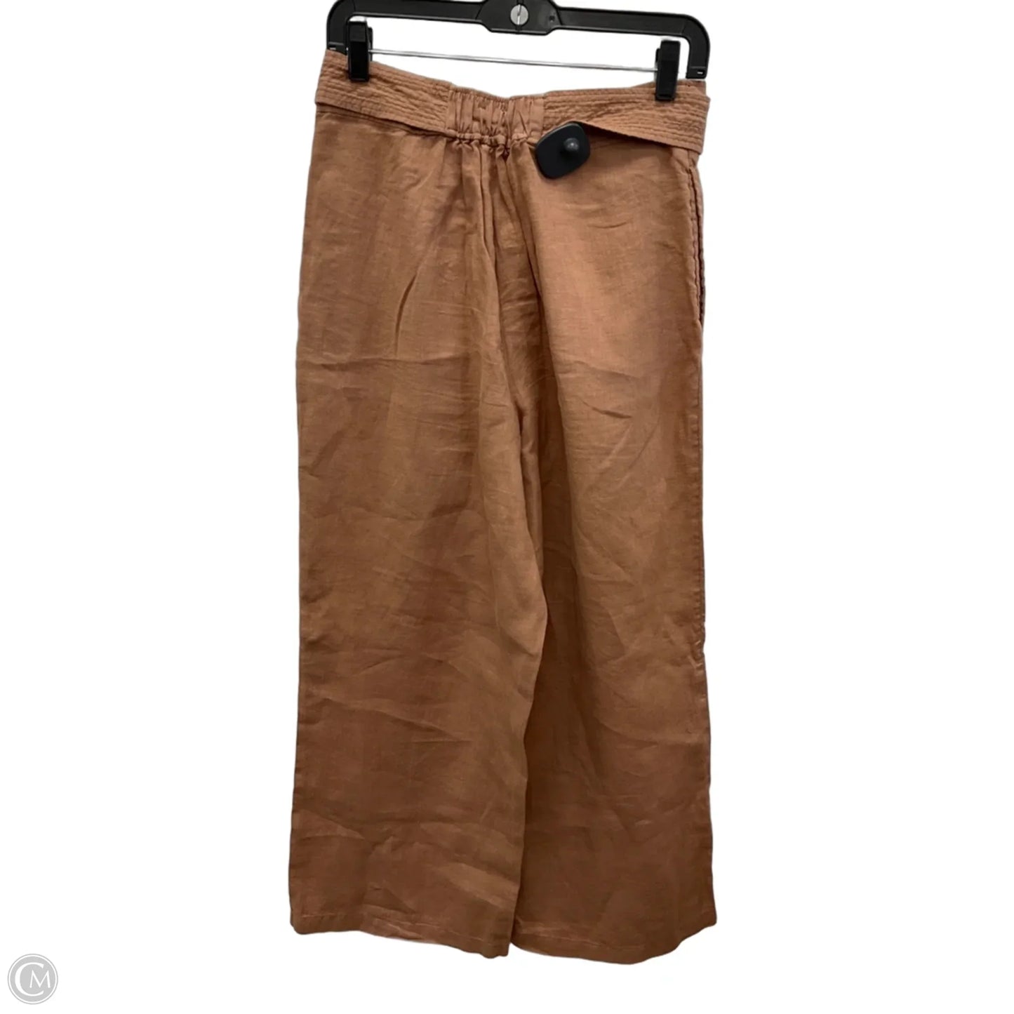 Pants Linen By Nicole Miller In Brown, Size: 6