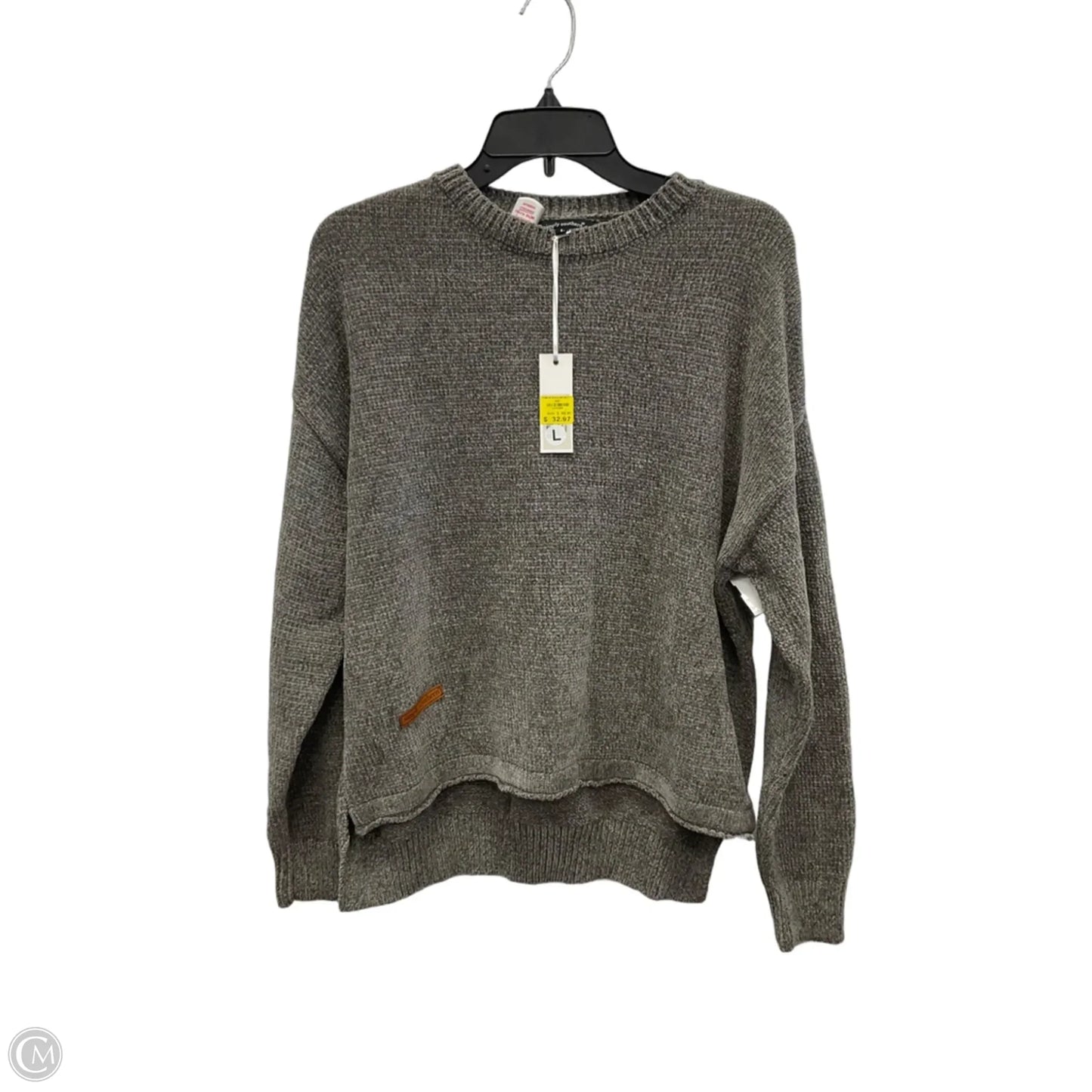 Sweater By Simply Southern In Green, Size: L