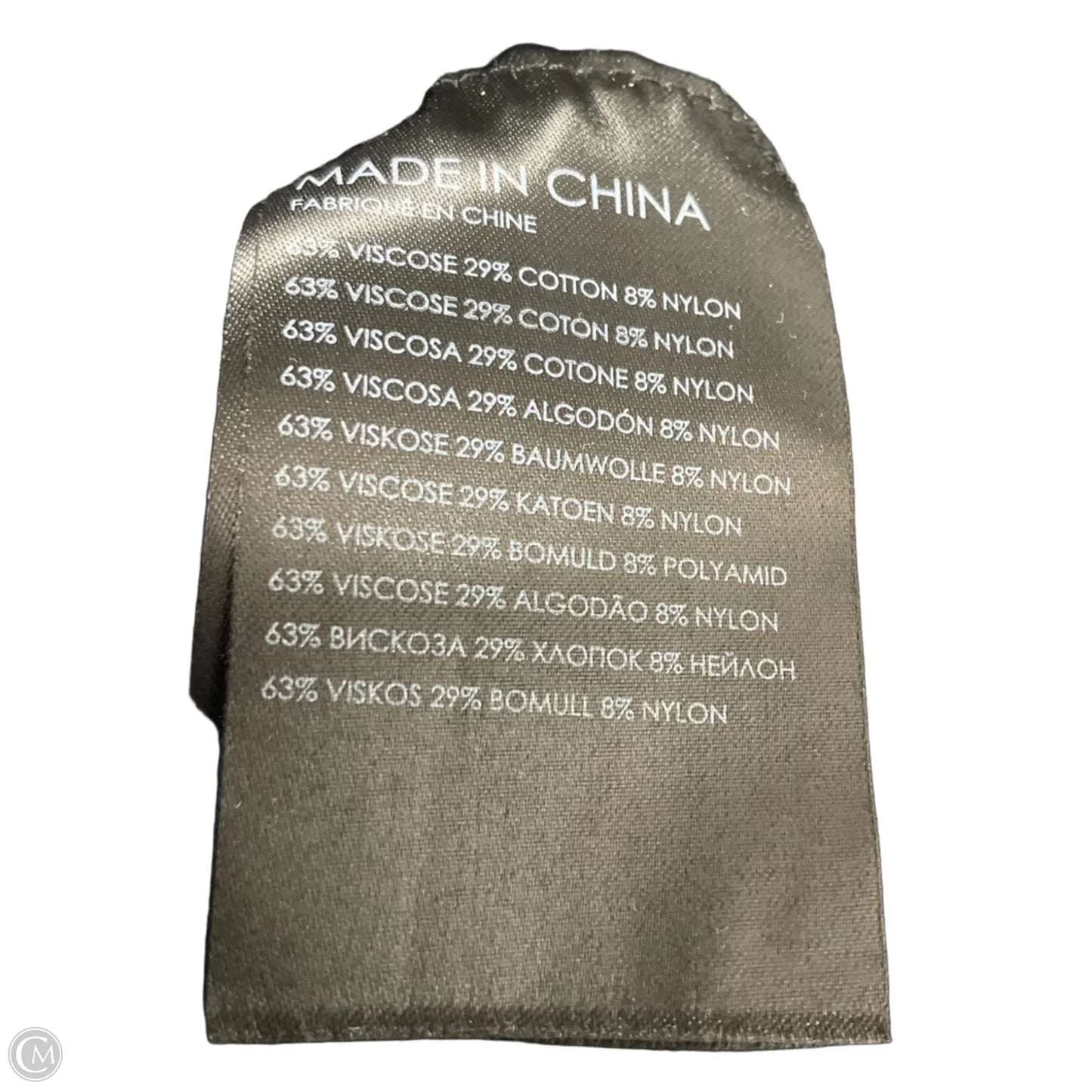 Top Long Sleeve By Club Monaco In Black, Size: M
