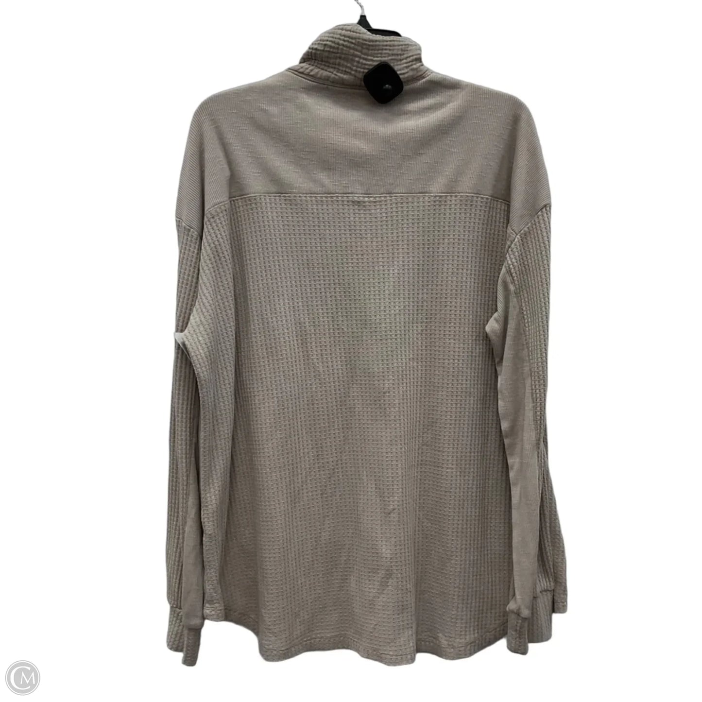 Jacket Shirt By Briggs In Tan, Size: Xl