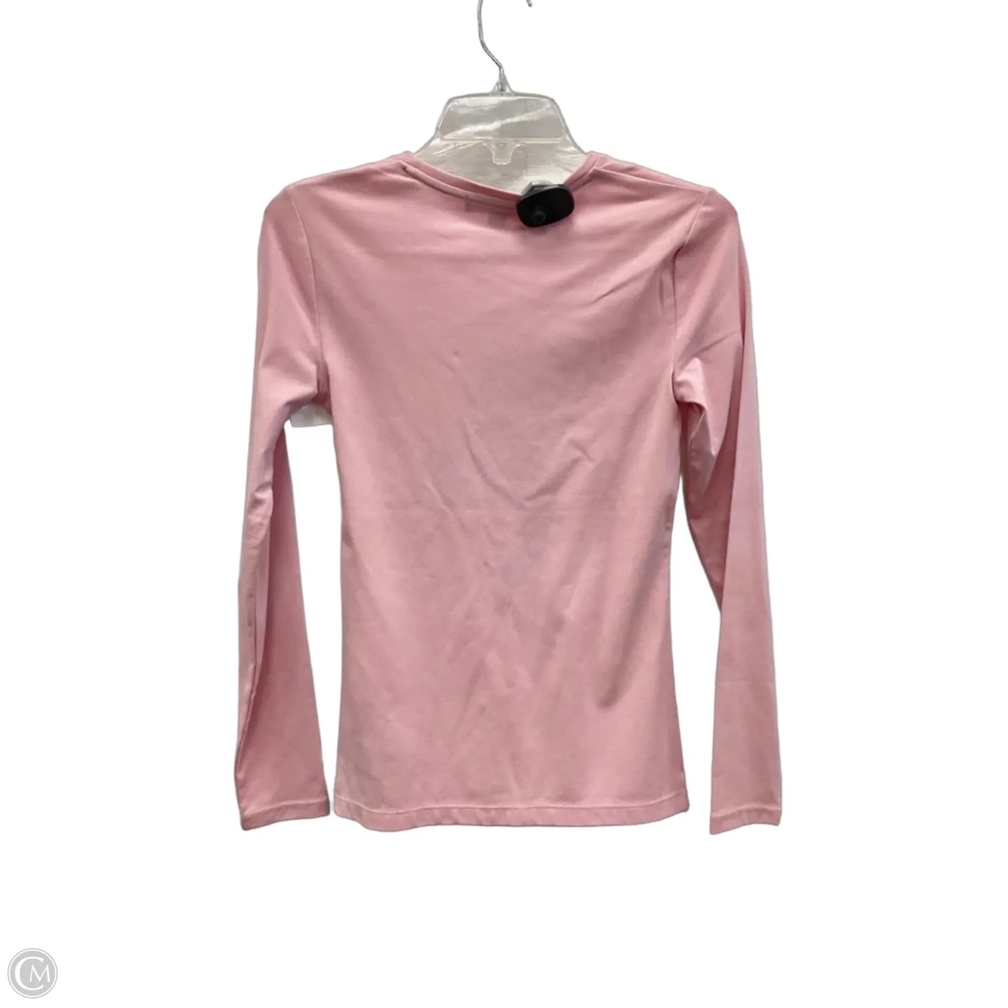 Top Long Sleeve Basic By Lauren By Ralph Lauren In Pink, Size: S