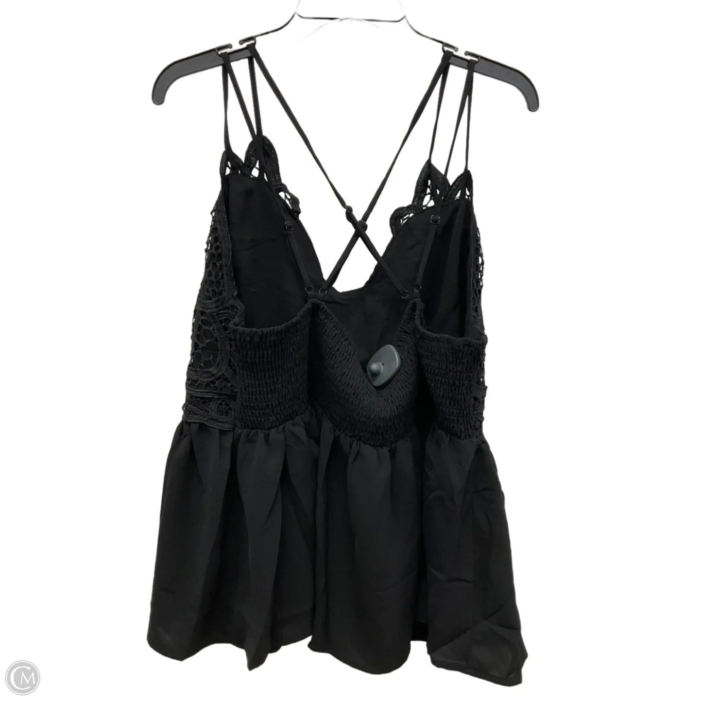 Top Sleeveless By Cmc In Black, Size: 3x