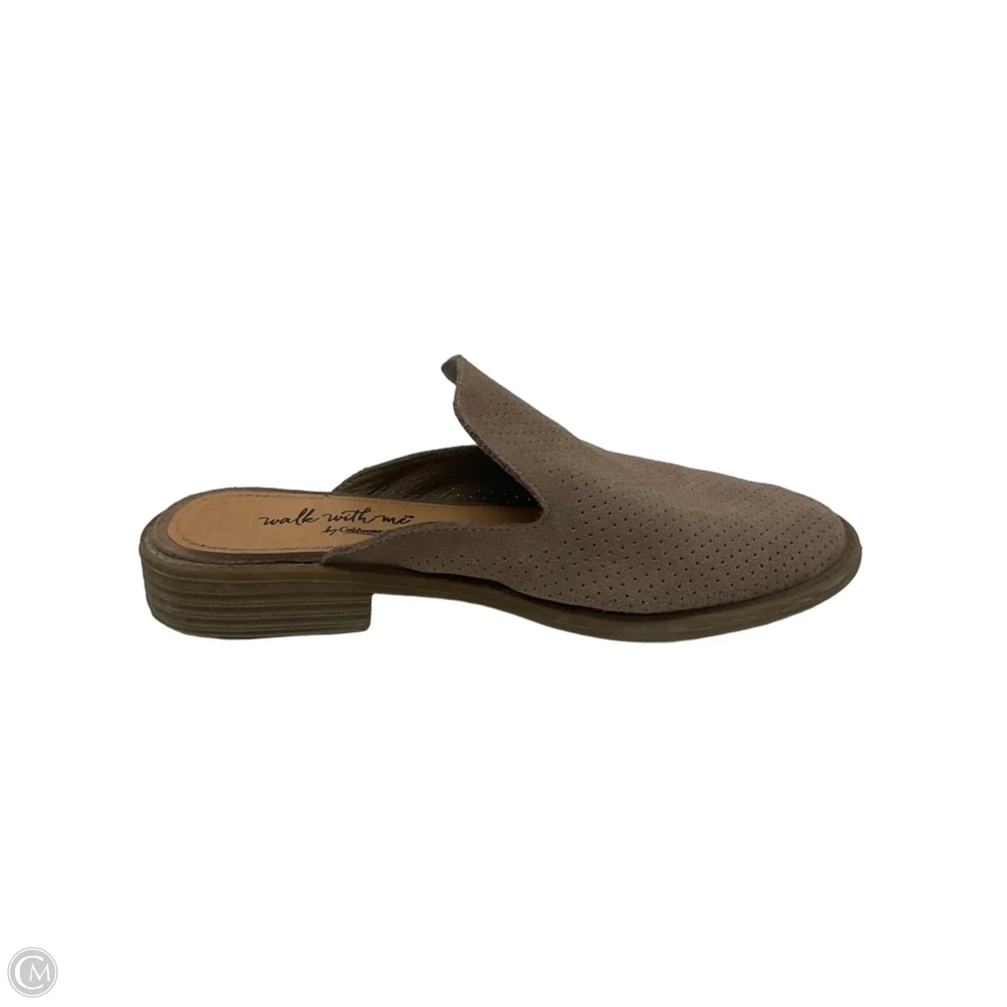 Sandals Flats By Coldwater Creek In Tan, Size: 7.5