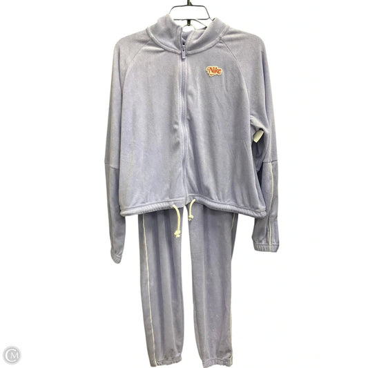 Pants Set 2pc By Nike In Purple, Size: L