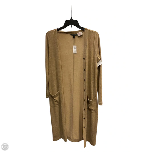 Cardigan By Banana Republic In Tan, Size: Xs