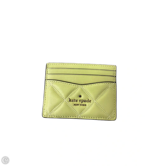 Id/card Holder Designer By Kate Spade, Size: Small