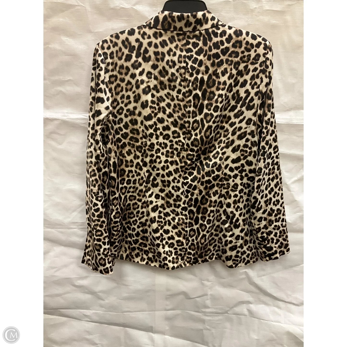 Blazer By Laundry In Animal Print, Size: 12