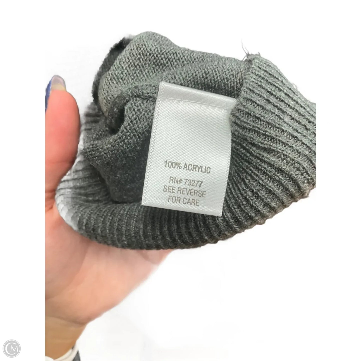 Cardigan By Croft And Barrow In Grey, Size: L