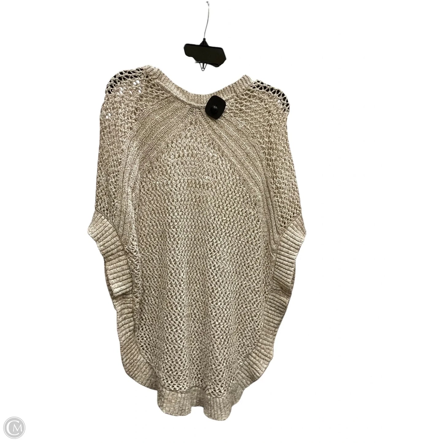 Poncho By Talbots In Beige, Size: S