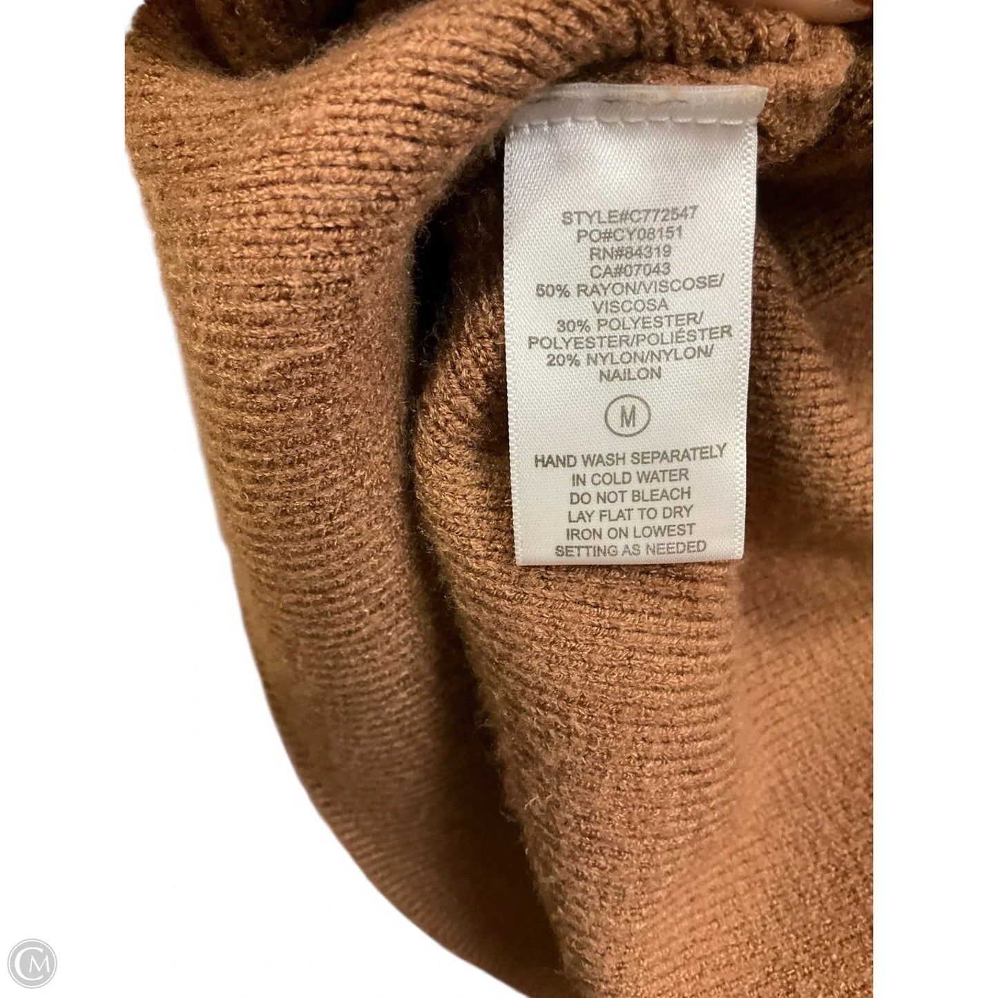Cardigan By Cyrus In Tan, Size: M