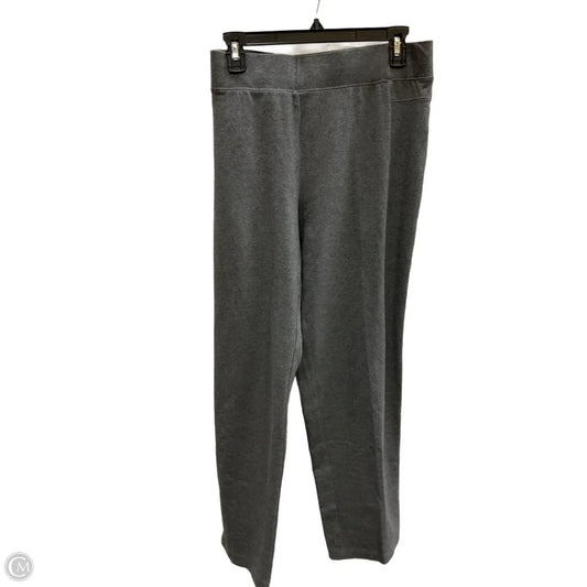 Athletic Pants By Talbots In Grey, Size: Xl