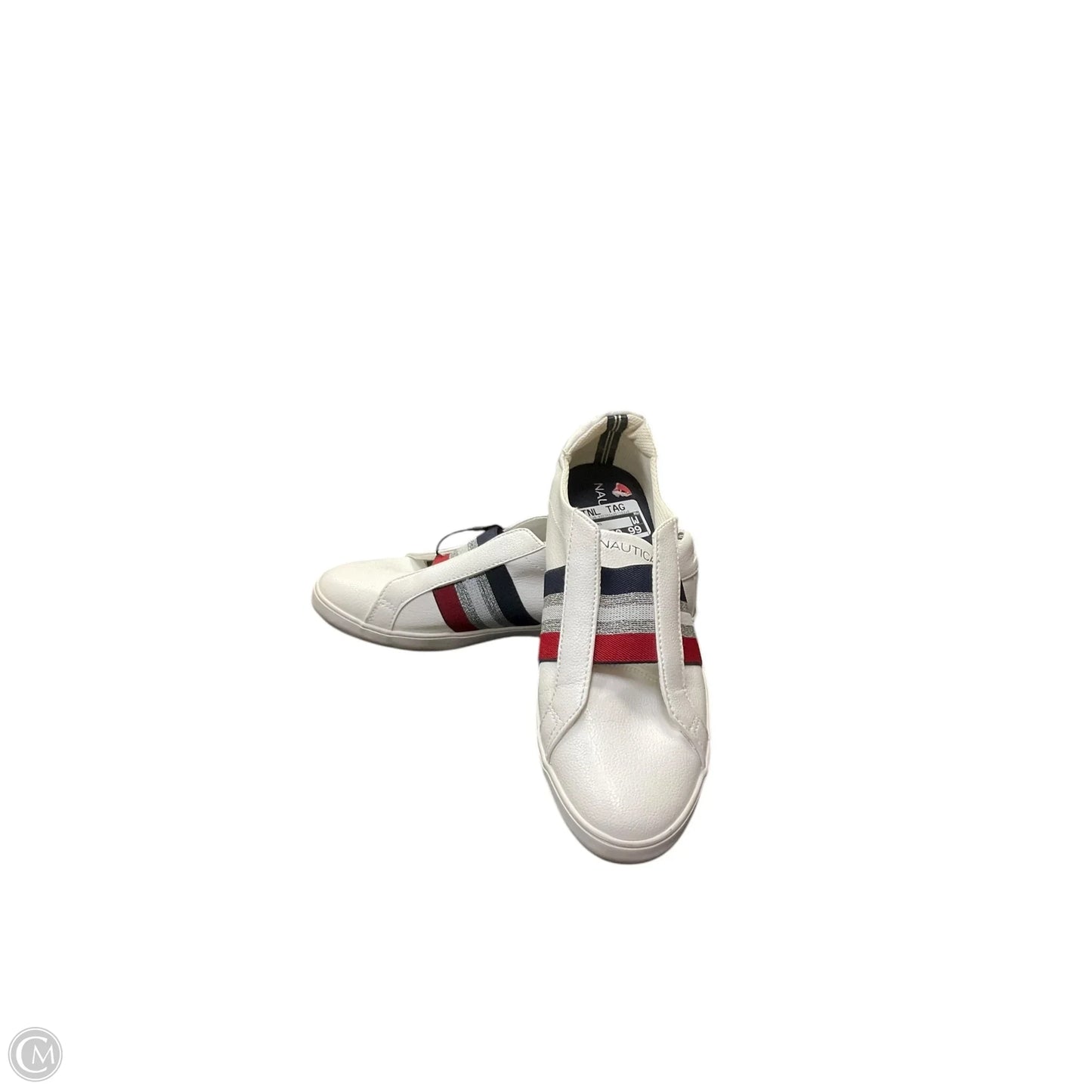 Shoes Sneakers By Nautica In White, Size: 10