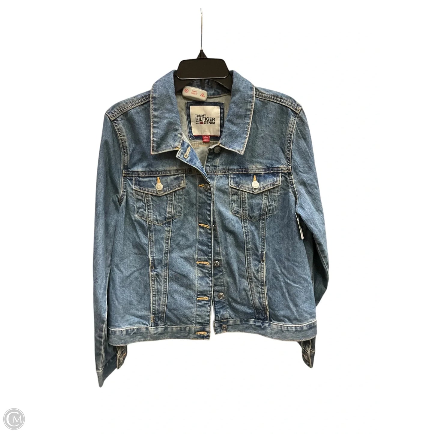 Jacket Denim By Tommy Hilfiger In Blue, Size: Xl