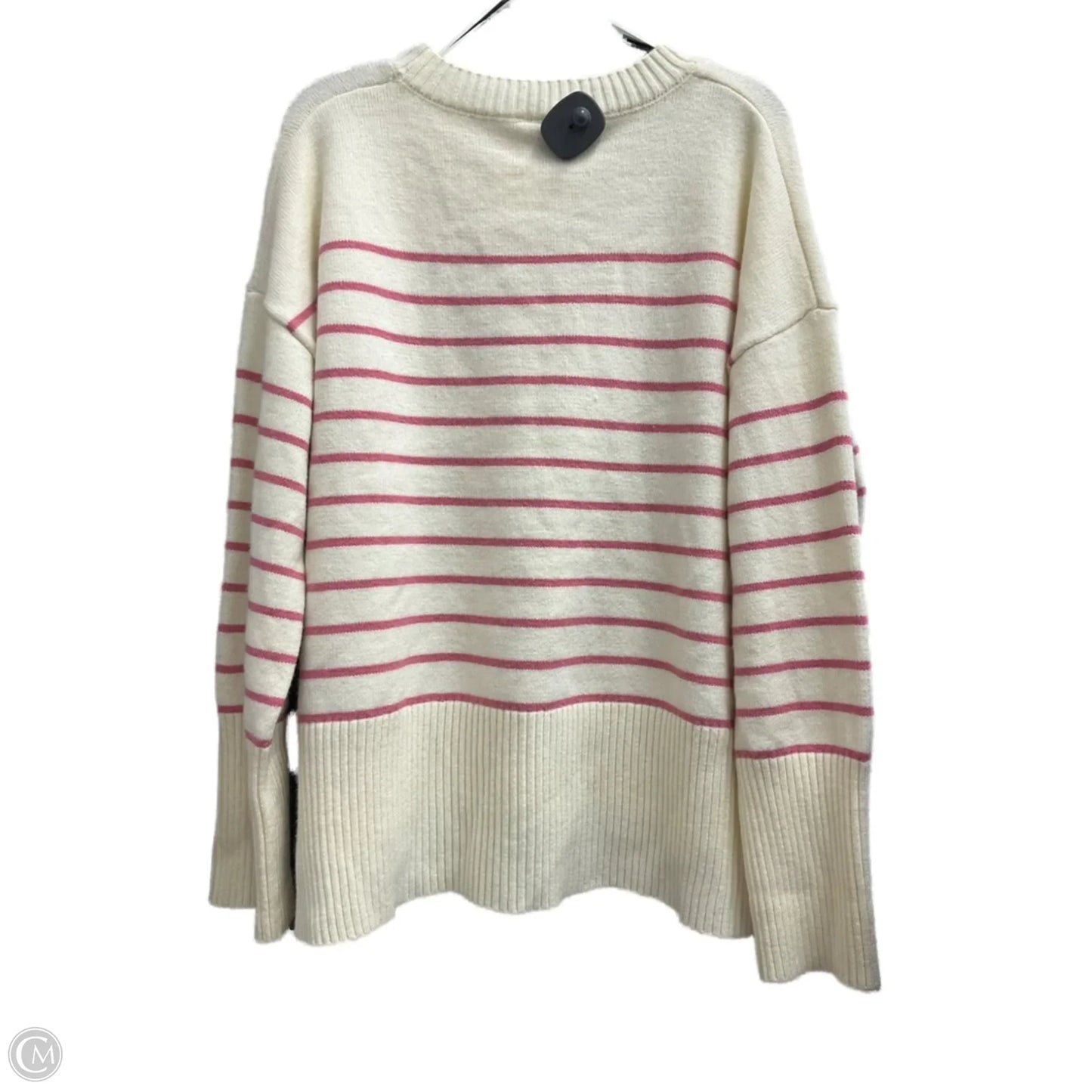 Sweater By Grace + Karma In Striped Pattern, Size: 1x