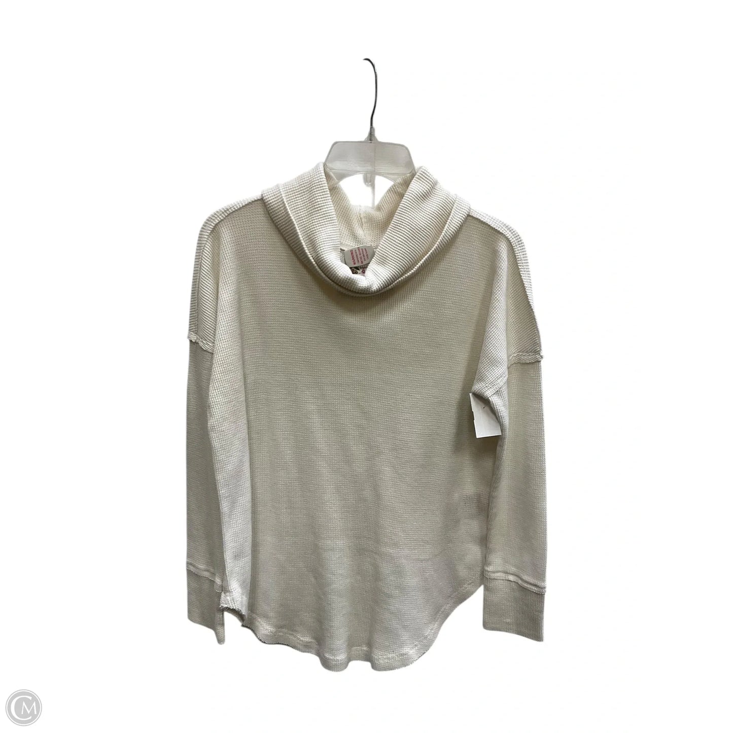 Top Long Sleeve By Maeve In White, Size: S