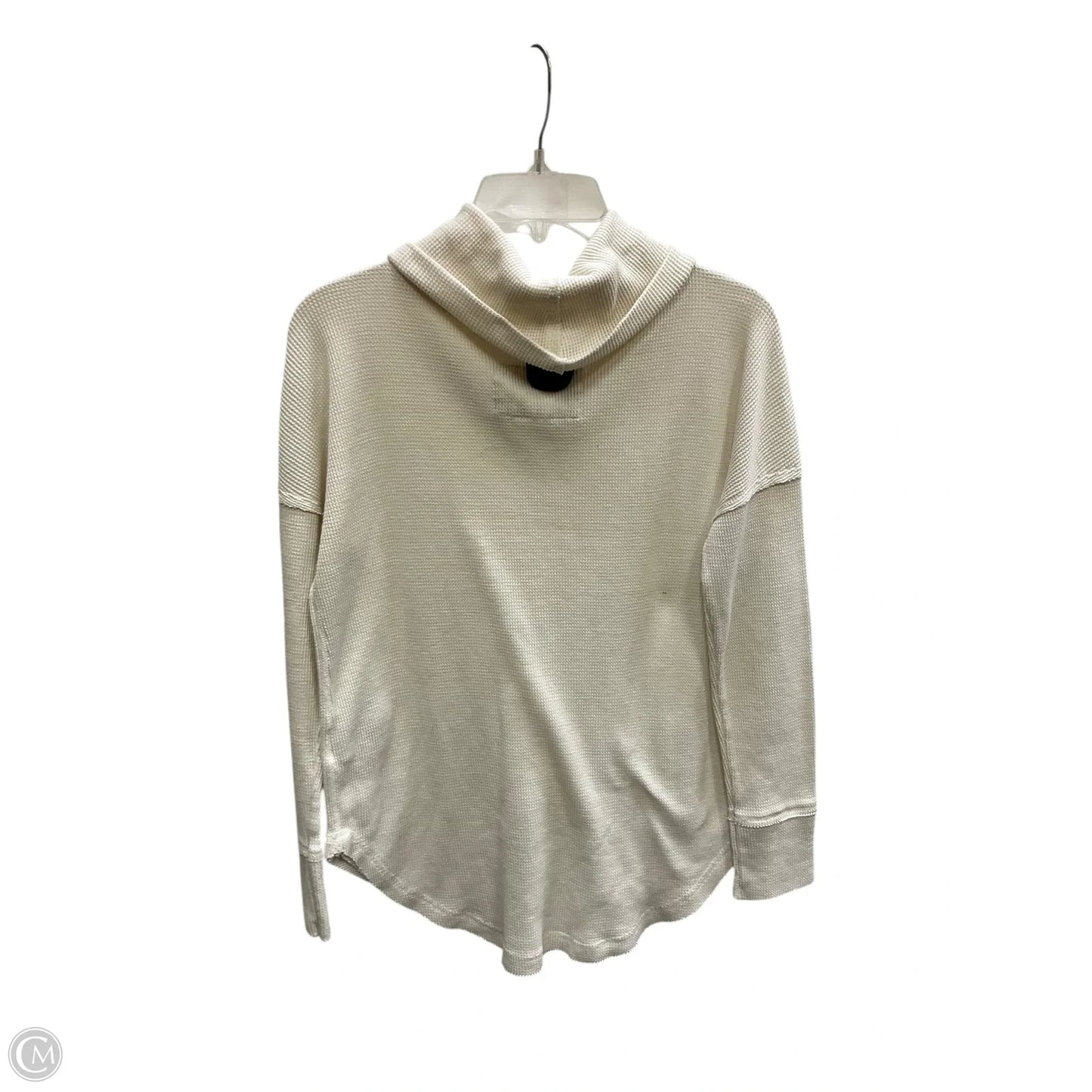 Top Long Sleeve By Maeve In White, Size: S