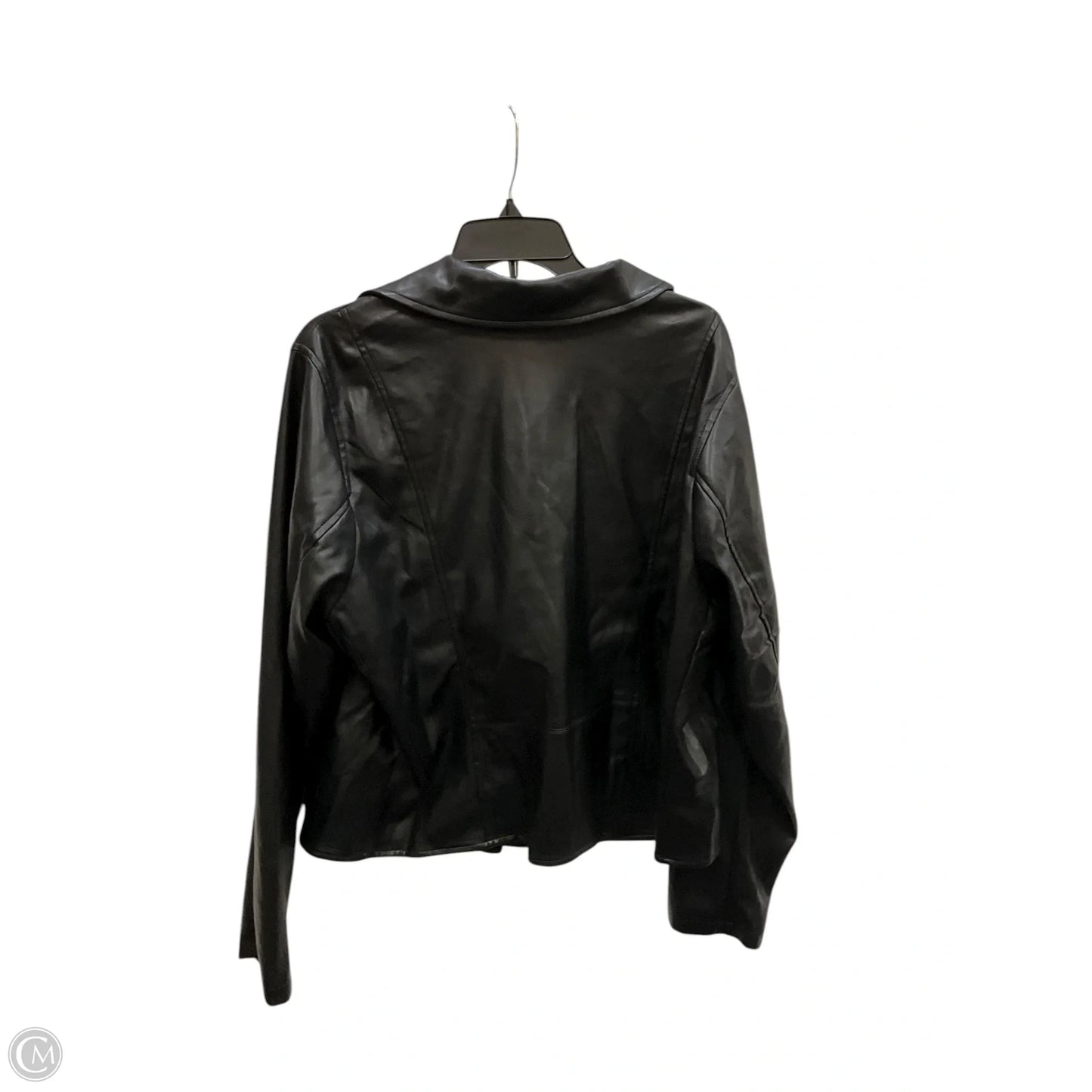 Jacket Moto By Torrid In Black, Size: 3x