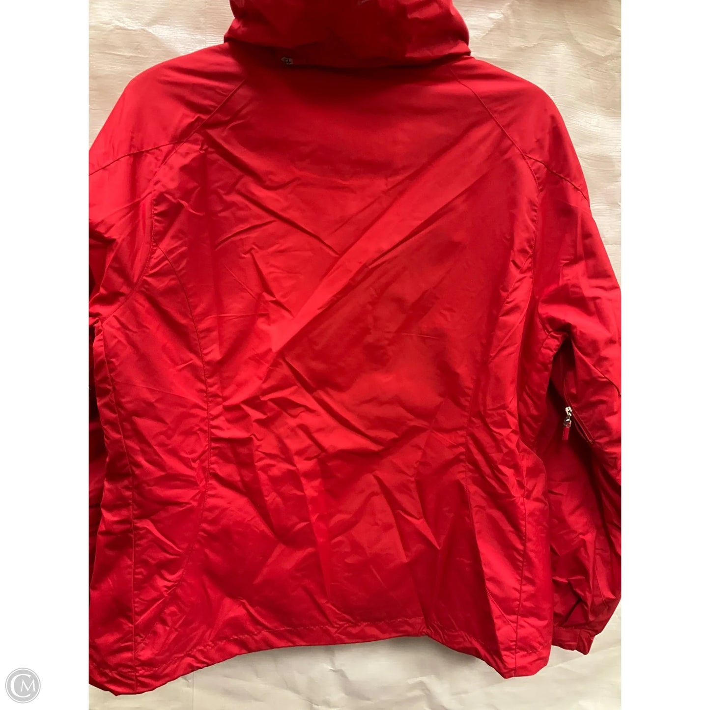 Coat Parka By Calvin Klein Performance In Red, Size: M
