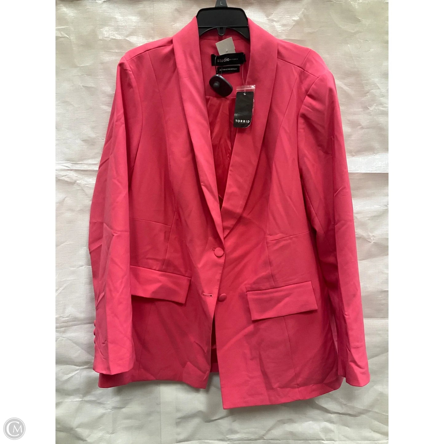 Blazer By Torrid In Pink, Size: 2x
