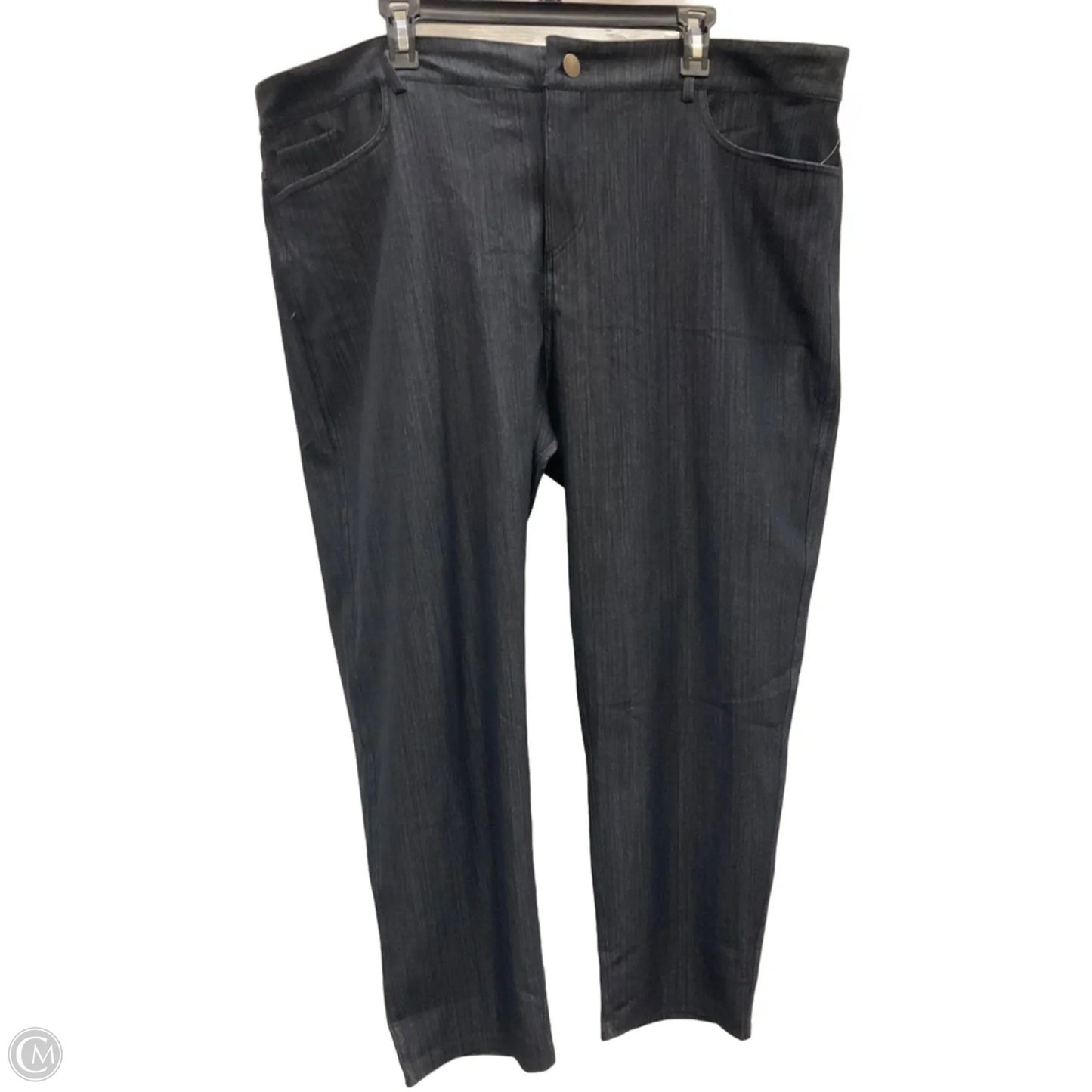 Jeans Wide Leg By Fresh Produce In Blue Denim, Size: 3x