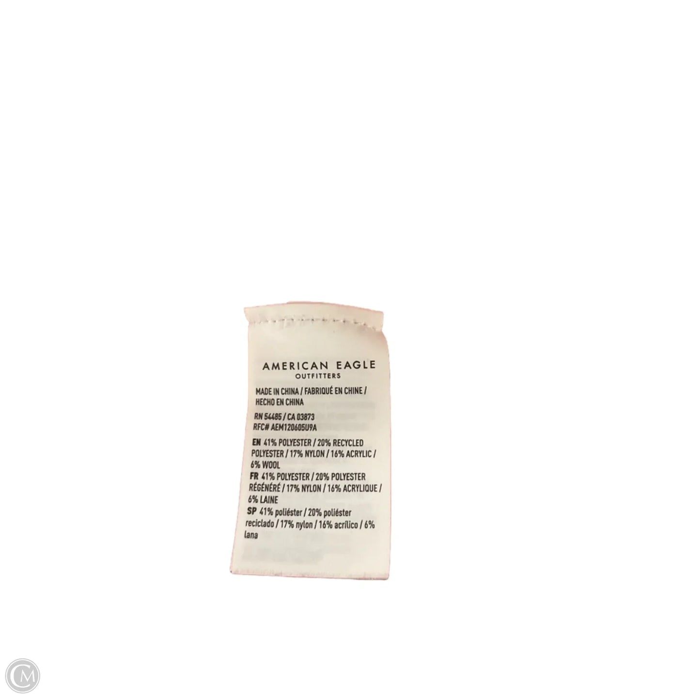 Sweater By American Eagle In Orange, Size: M