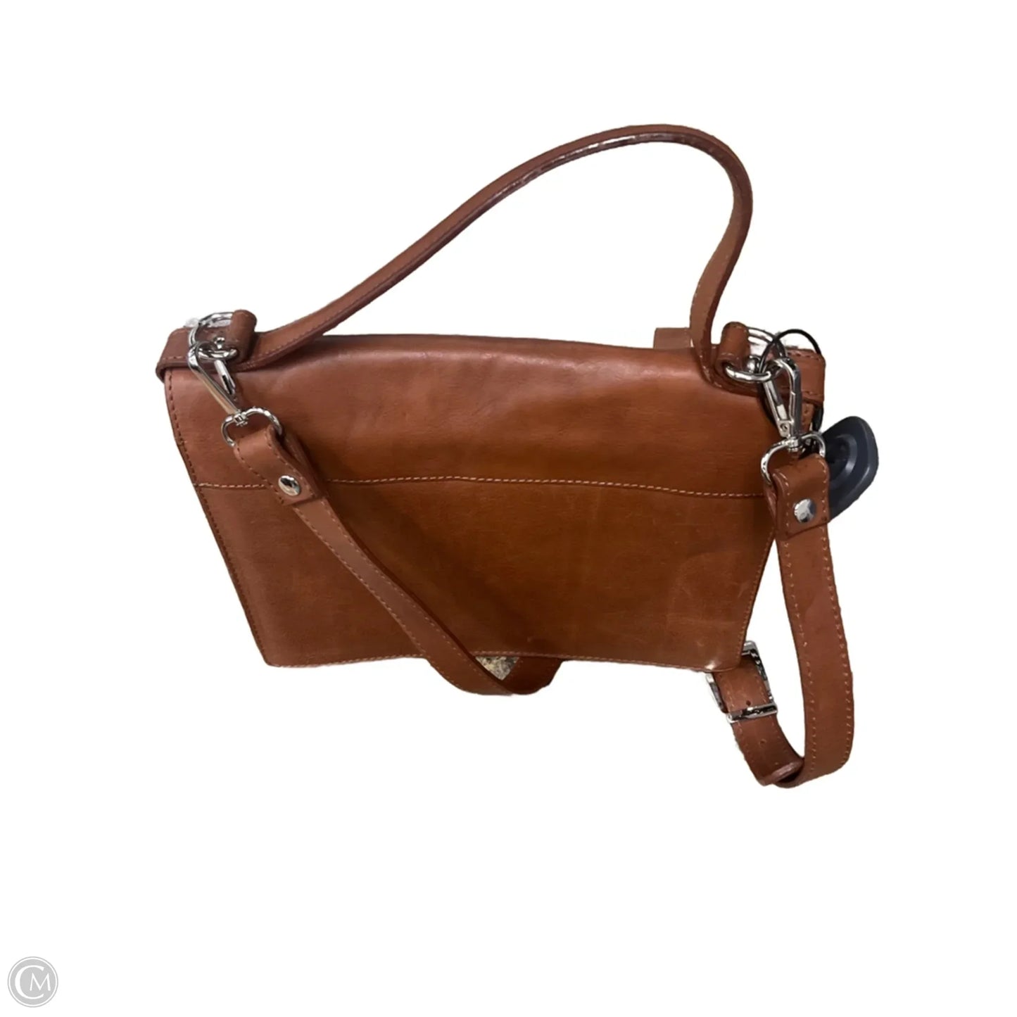 Crossbody Leather By Cmb, Size: Medium