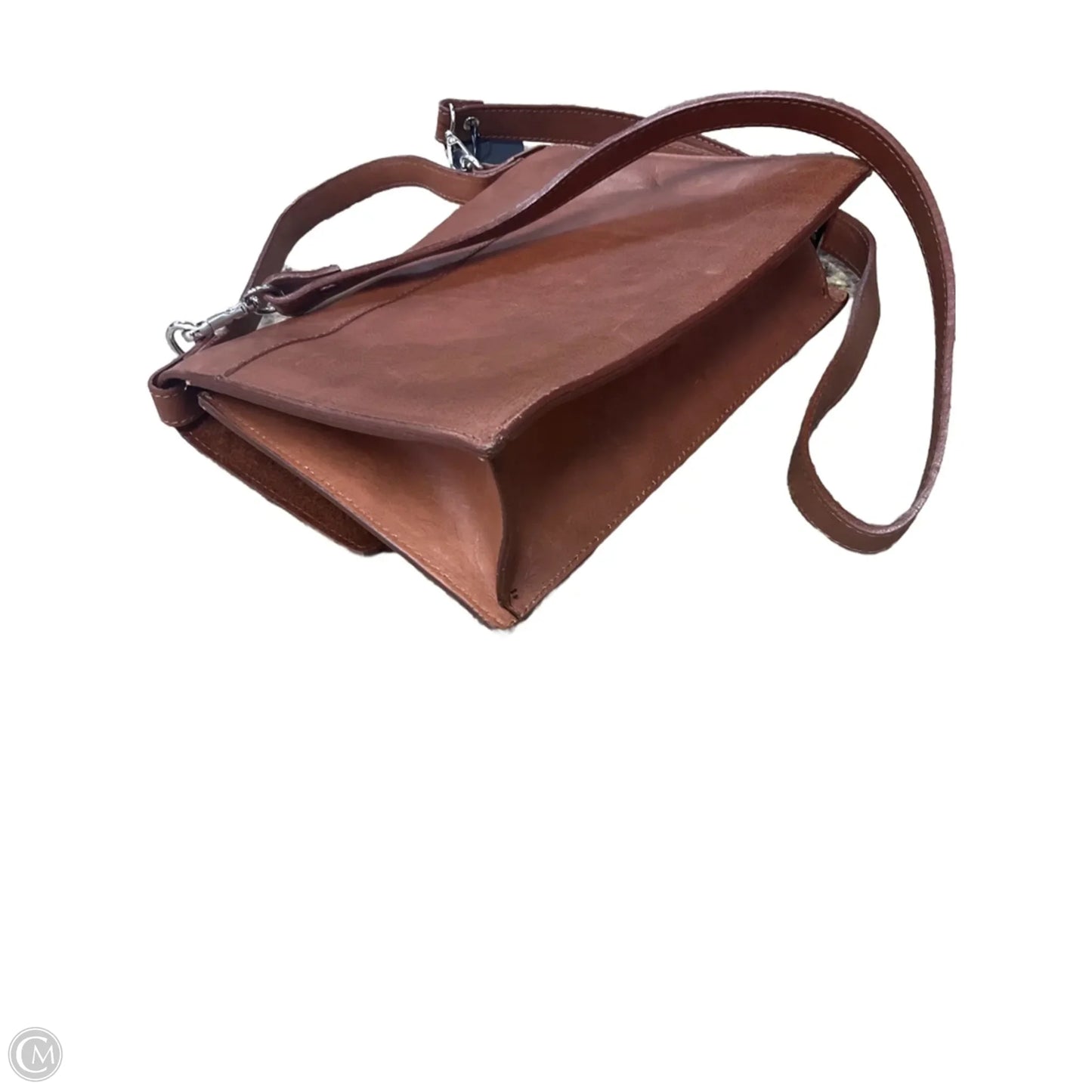 Crossbody Leather By Cmb, Size: Medium