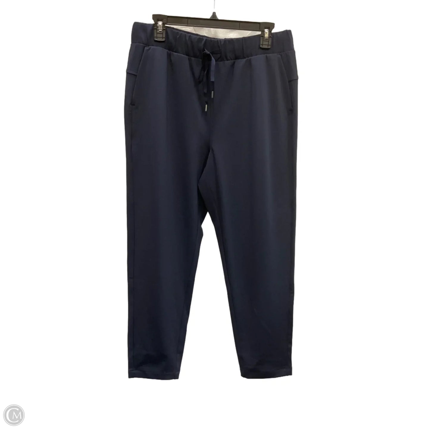 Athletic Pants By Talbots In Navy, Size: L