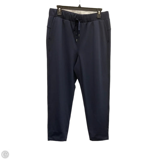 Athletic Pants By Talbots In Navy, Size: L