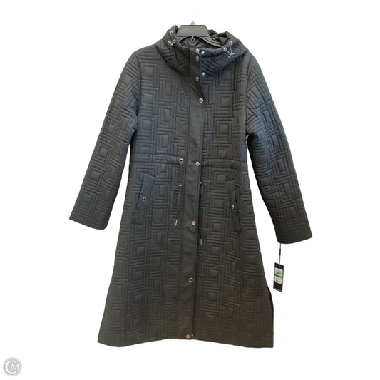 Coat Designer By Karl Lagerfeld In Black, Size: L
