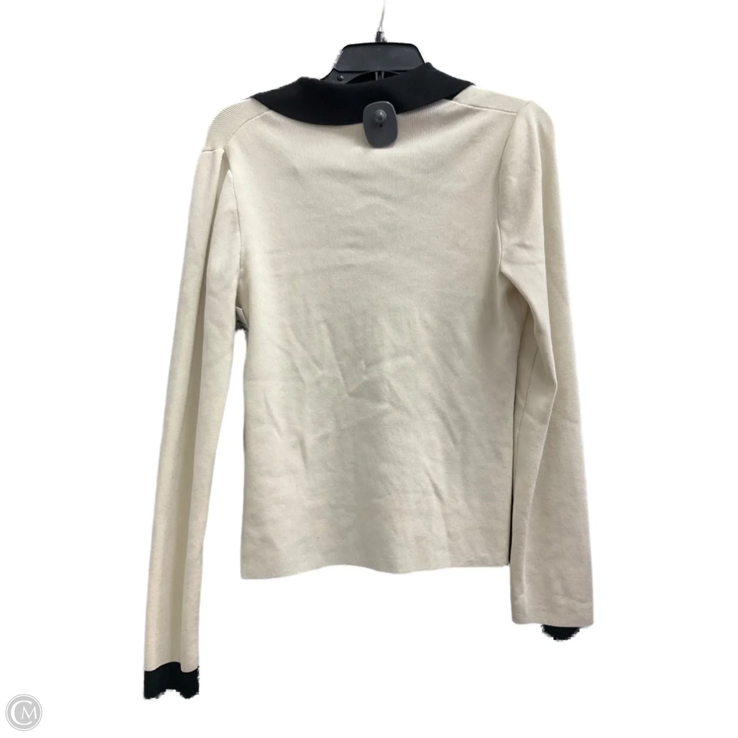 Top Long Sleeve By Express In Beige, Size: L