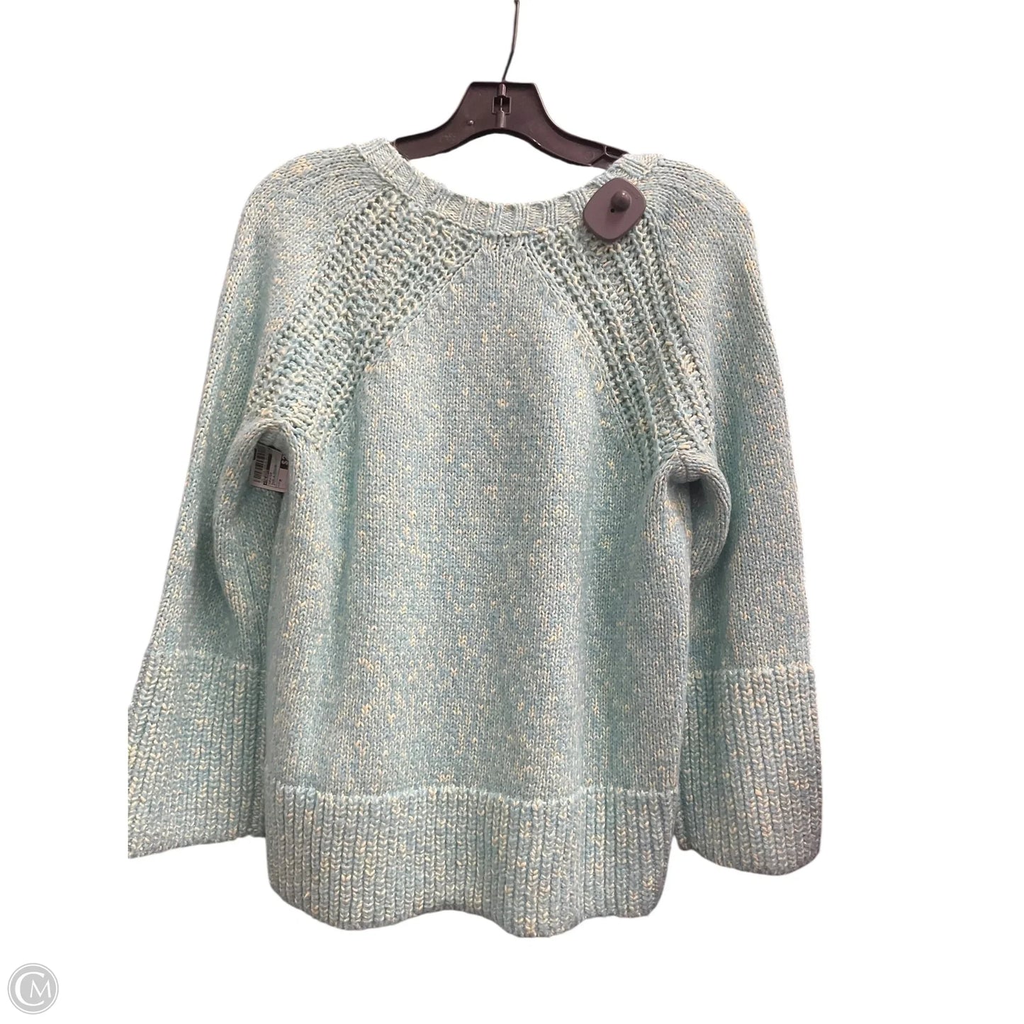 Sweater By Talbots In Blue & Yellow, Size: M