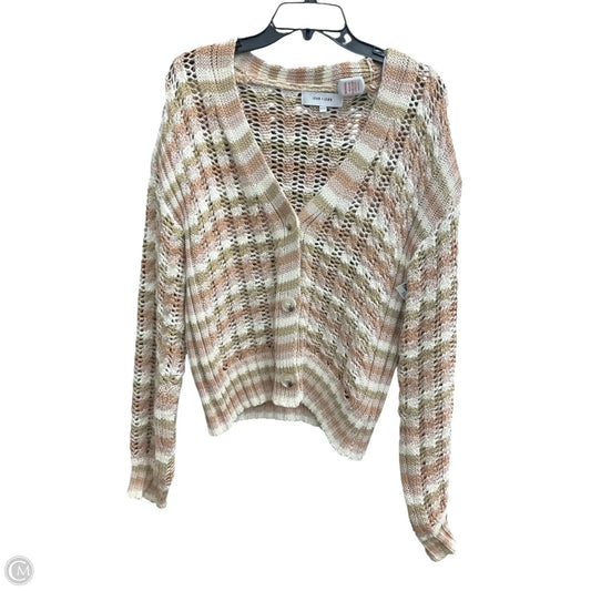 Cardigan By John + Jenn In Striped Pattern, Size: Xs