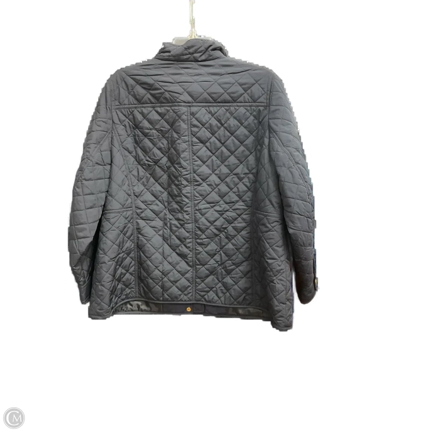 Jacket Puffer & Quilted By Talbots In Navy, Size: 1x