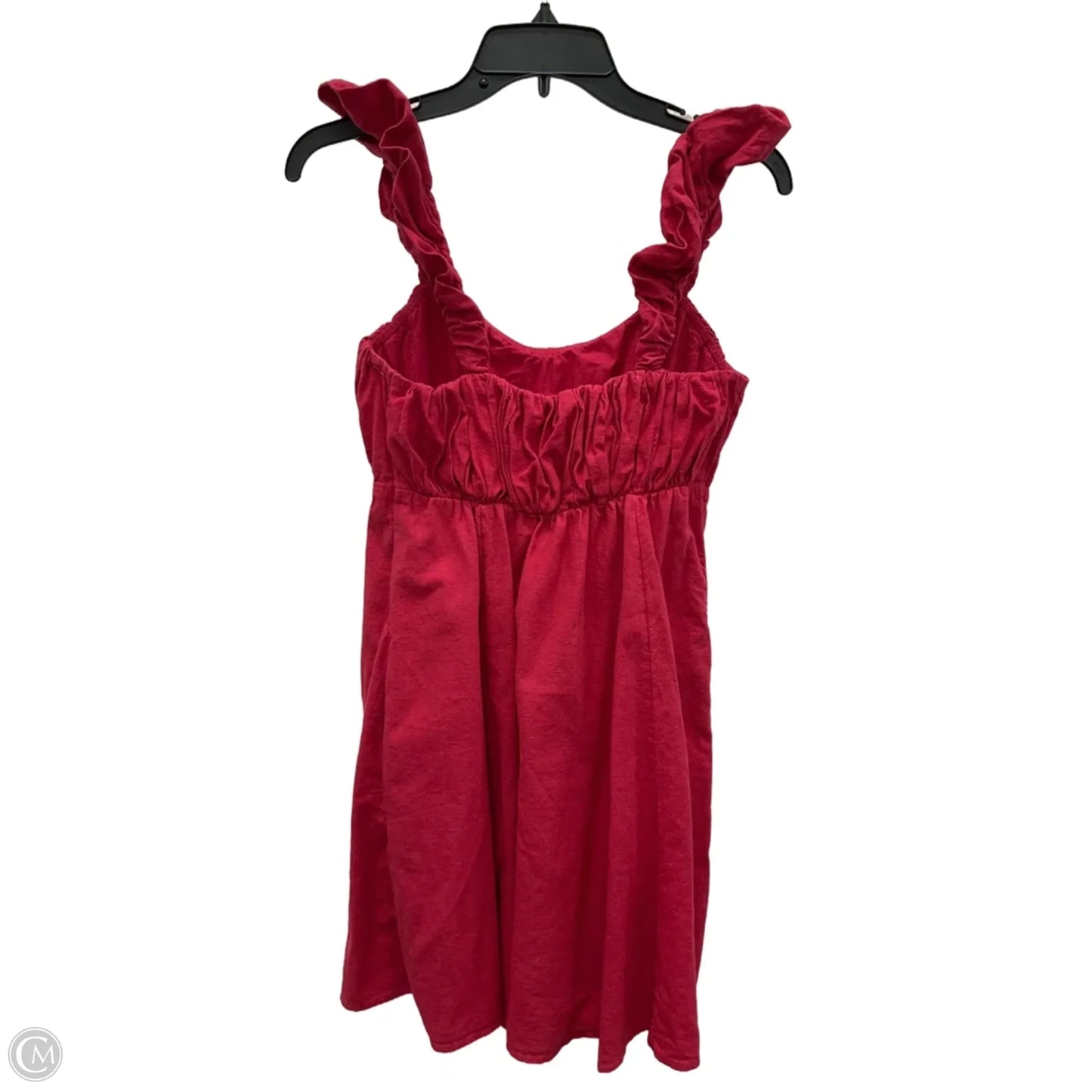 Dress Casual Midi By Abercrombie And Fitch In Pink, Size: M