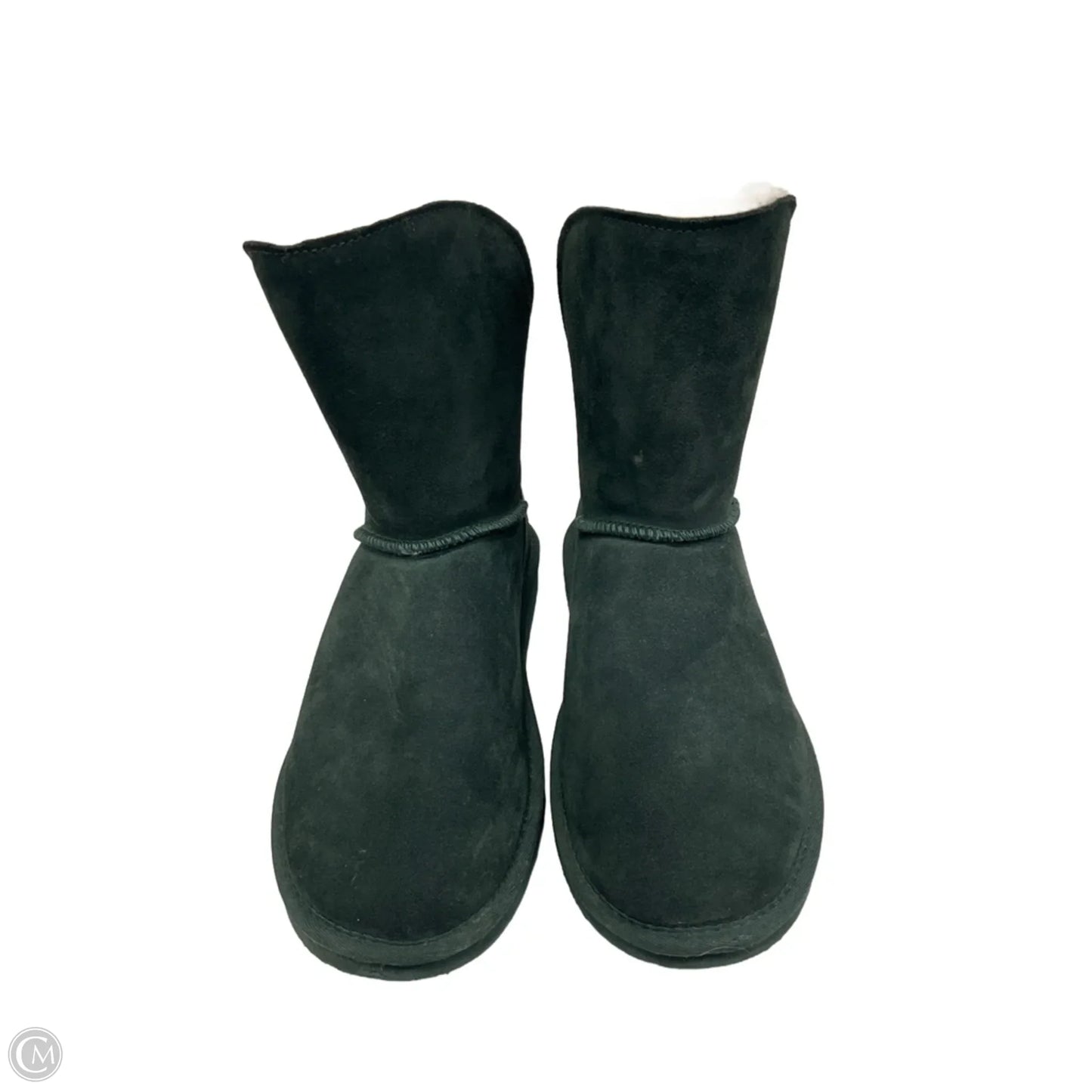 Boots Mid-calf Flats By Bearpaw In Green, Size: 12